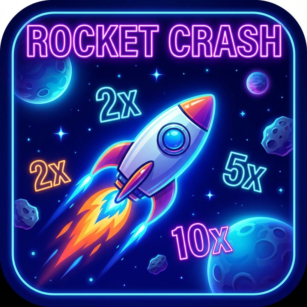 Rocket Crash - Jogo de Multiplicador 5gbet